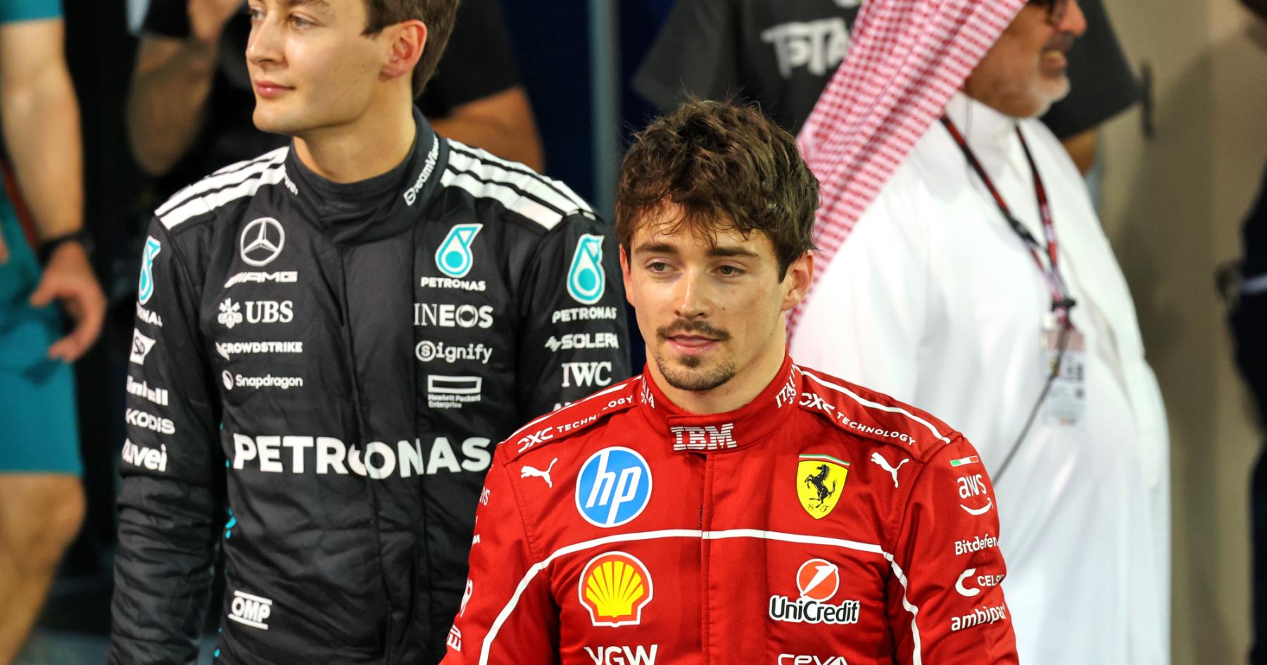 Charles Leclerc takes aim at 'vocal' George Russell after F1 penalty