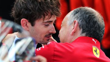 Charles Leclerc highlights critical reason why Ferrari handed Fred Vasseur new deal
