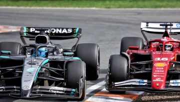 Russell spot verbeterpunt voor FIA na 'fantastische' inhaalactie Leclerc