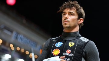 Ferrari-emmer Leclerc loopt langzaam over