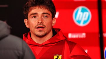McLaren suffer low-grip Las Vegas struggle as Charles Leclerc offers Ferrari early hope