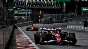 Charles Leclerc confirms Ferrari 'review' after Oscar Piastri confusion