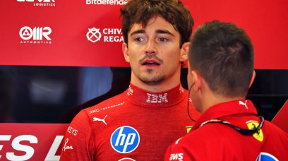 Leclerc Baku Sat