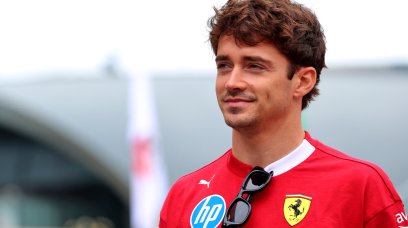 Leclerc Baku Thursday