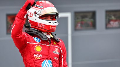 Leclerc Hungary pole