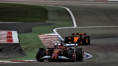 Leclerc Bahrain race