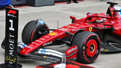 Leclerc Hungary pole