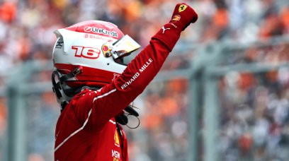 Leclerc Hungary pole