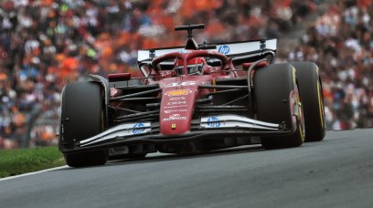 Leclerc race Zandvoort
