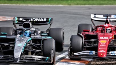 Leclerc Russell Zandvoort