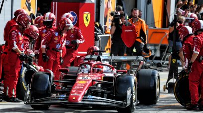 Leclerc Monza race