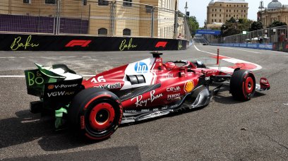 Leclerc FP1 Baku