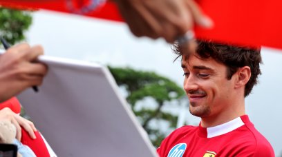 Leclerc Thursday Singapore