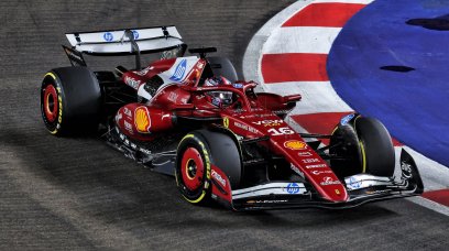 Leclerc race Singapore