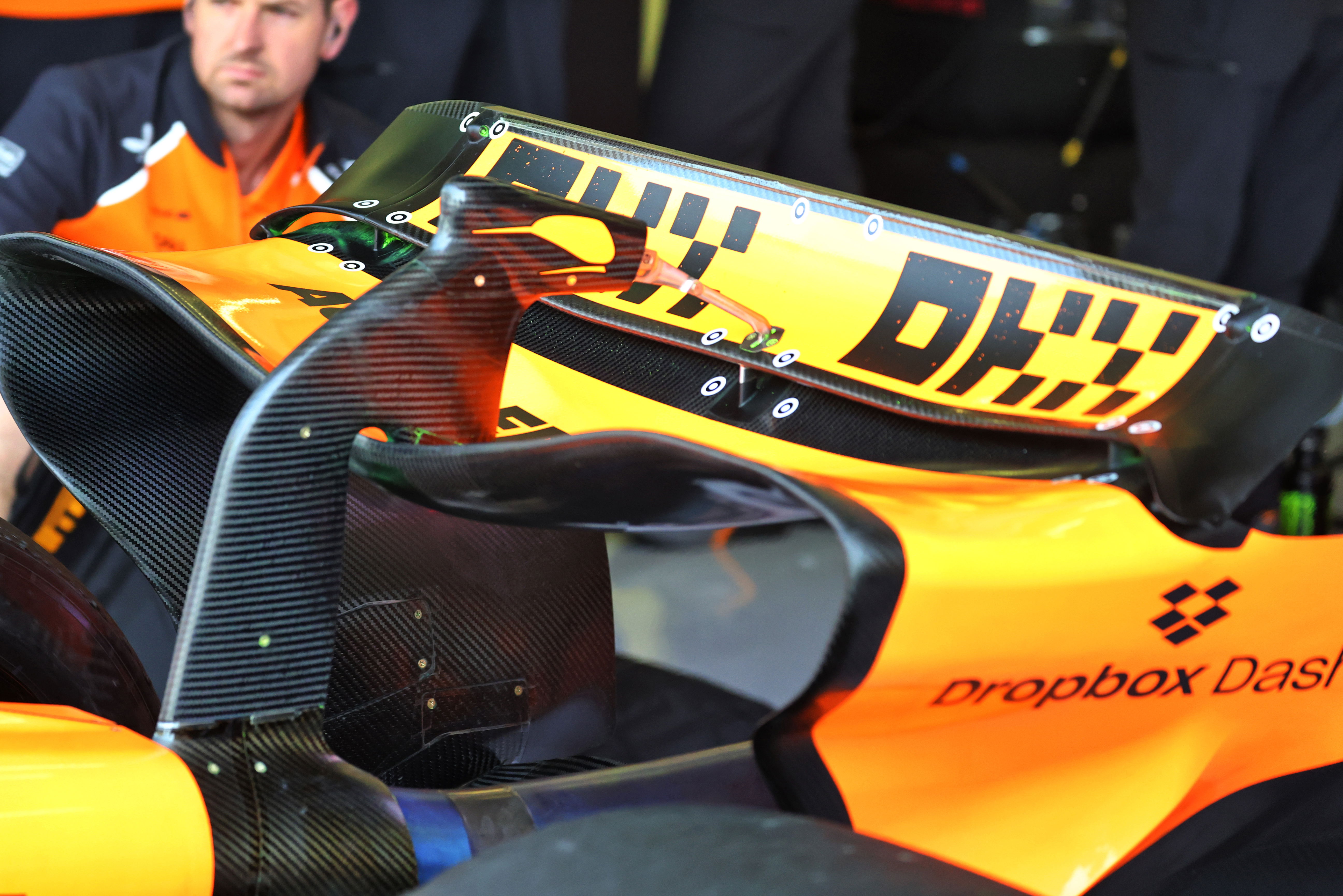 Mc Laren rear wing