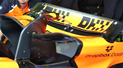 Mc Laren rear wing