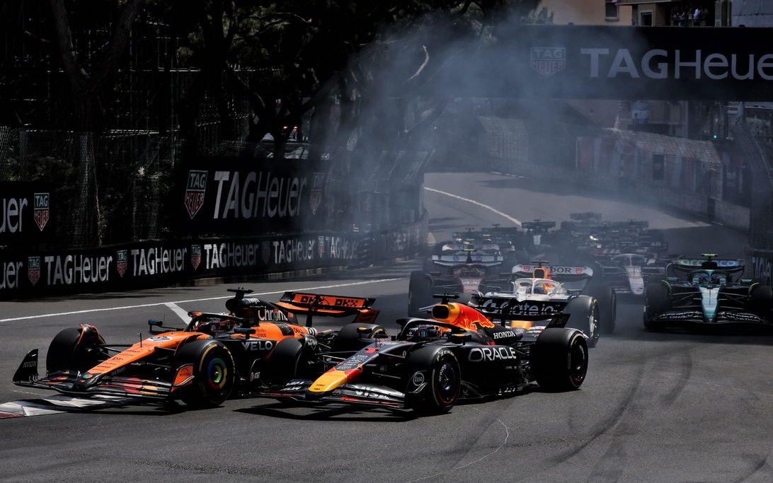 Monaco race start