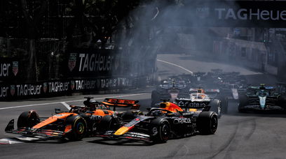 Monaco race start