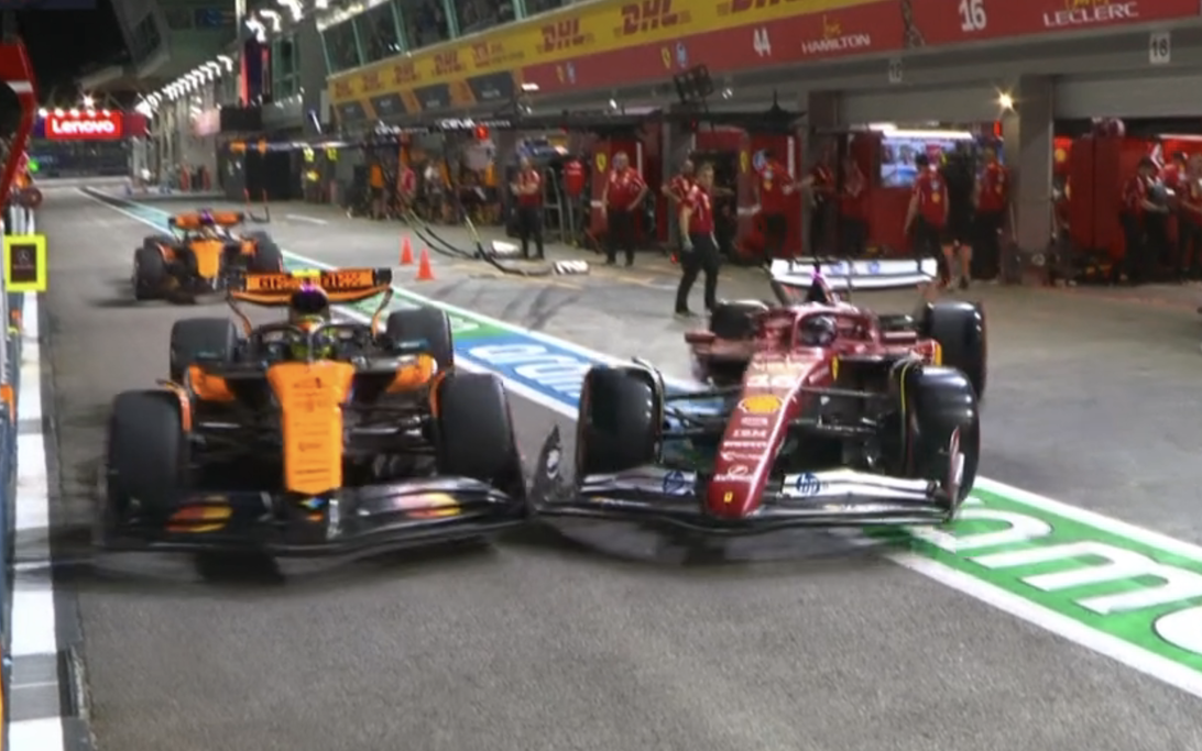 Norris Leclerc Singapore