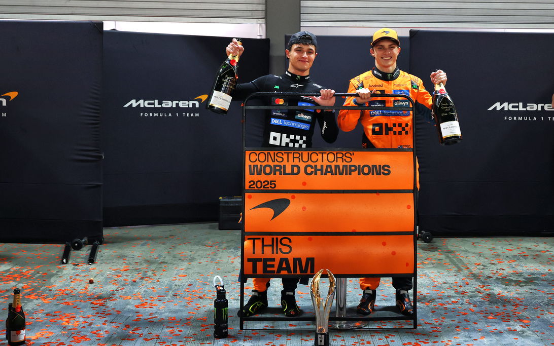 Norris Piastri Mc Laren champs Singapore