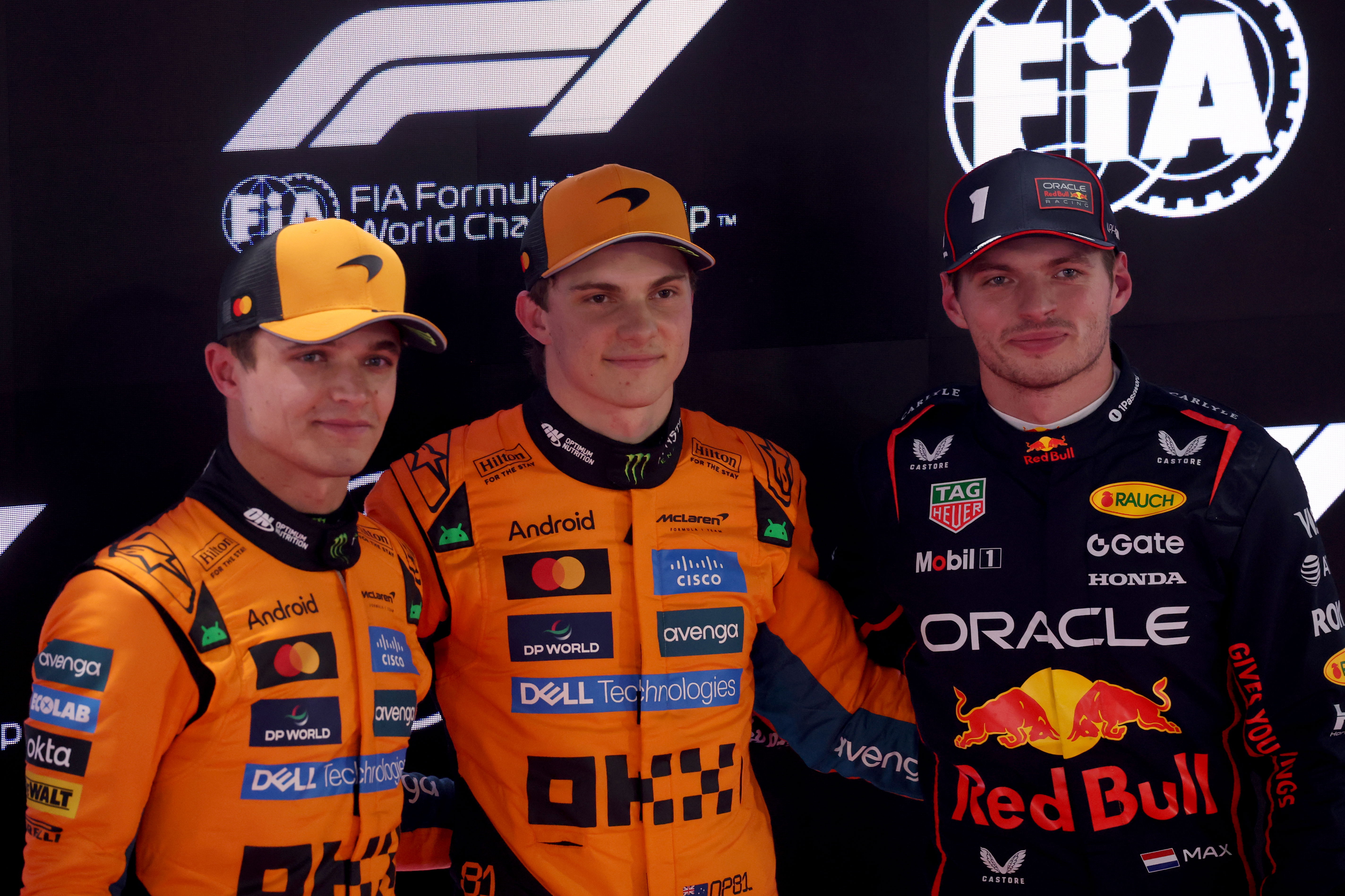 Norris Piastri Verstappen Qatar