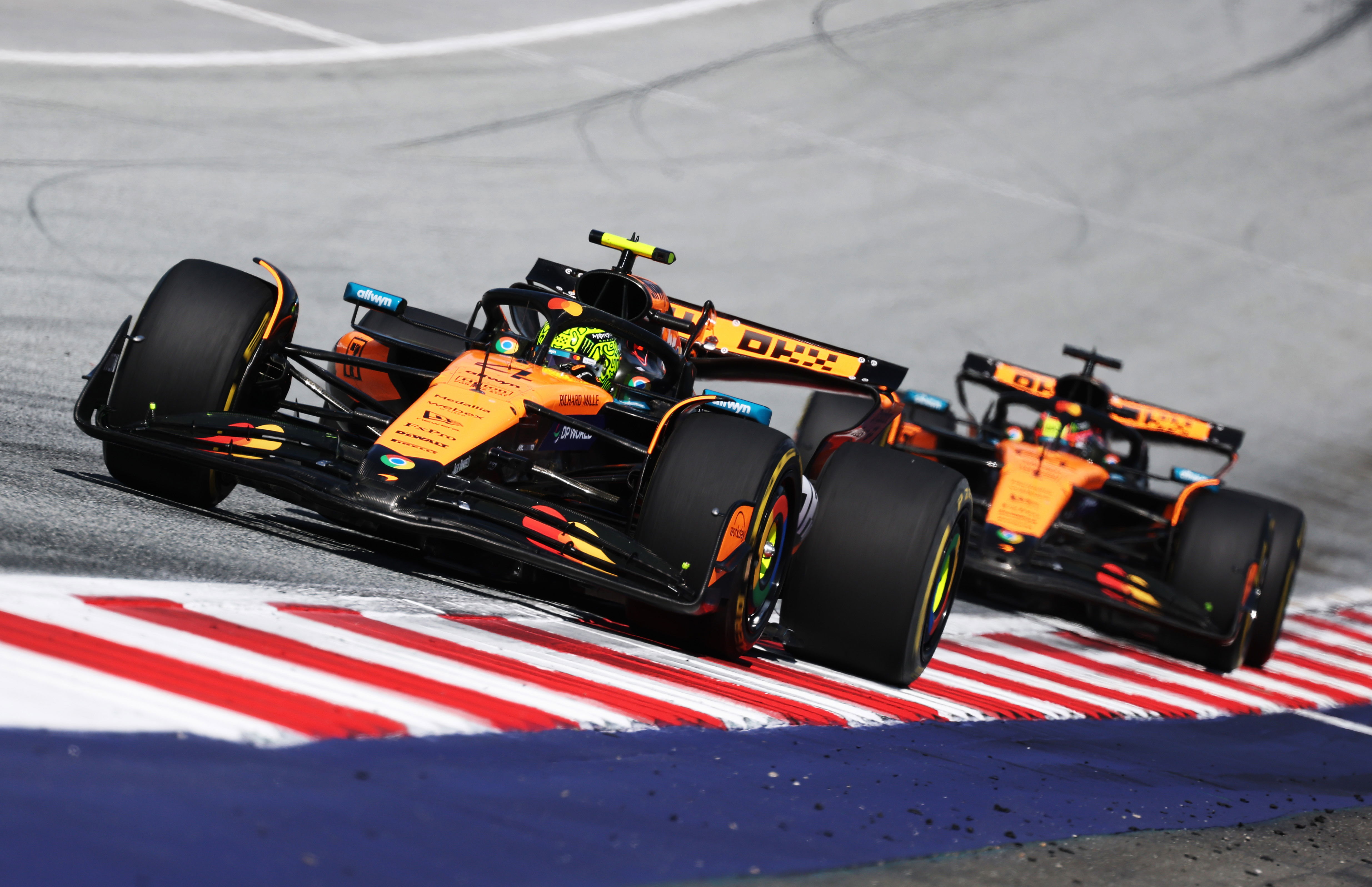 Norris Piastri Austria race