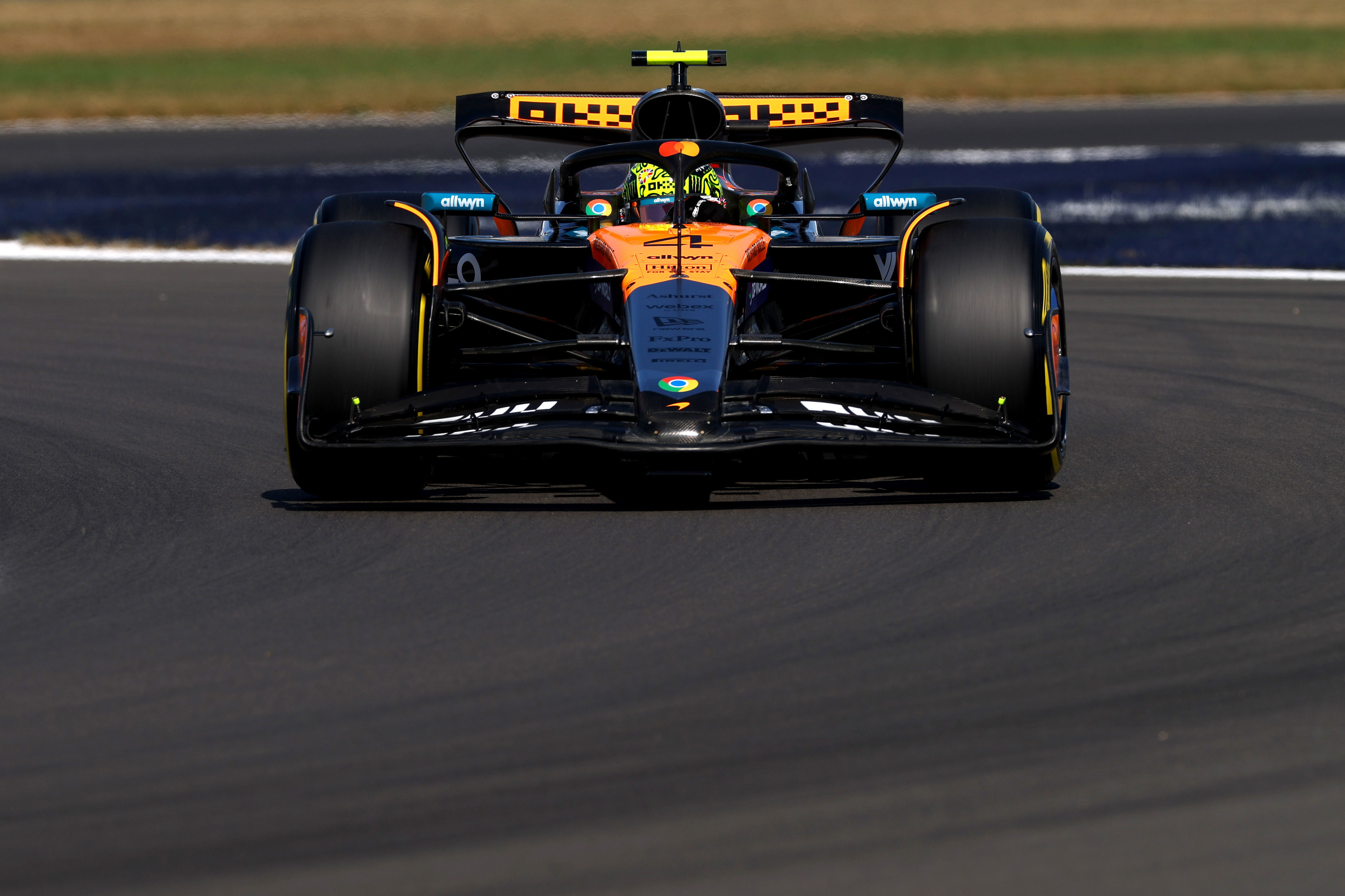Norris Silverstone FP2