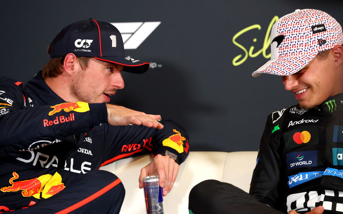 Verstappen Norris Silverstone Quali