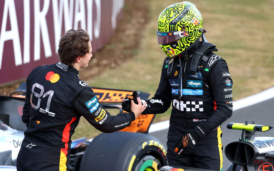 Norris Piastri Silverstone 1-2