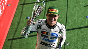 Norris evenaart record Schumacher met zege in Mexico