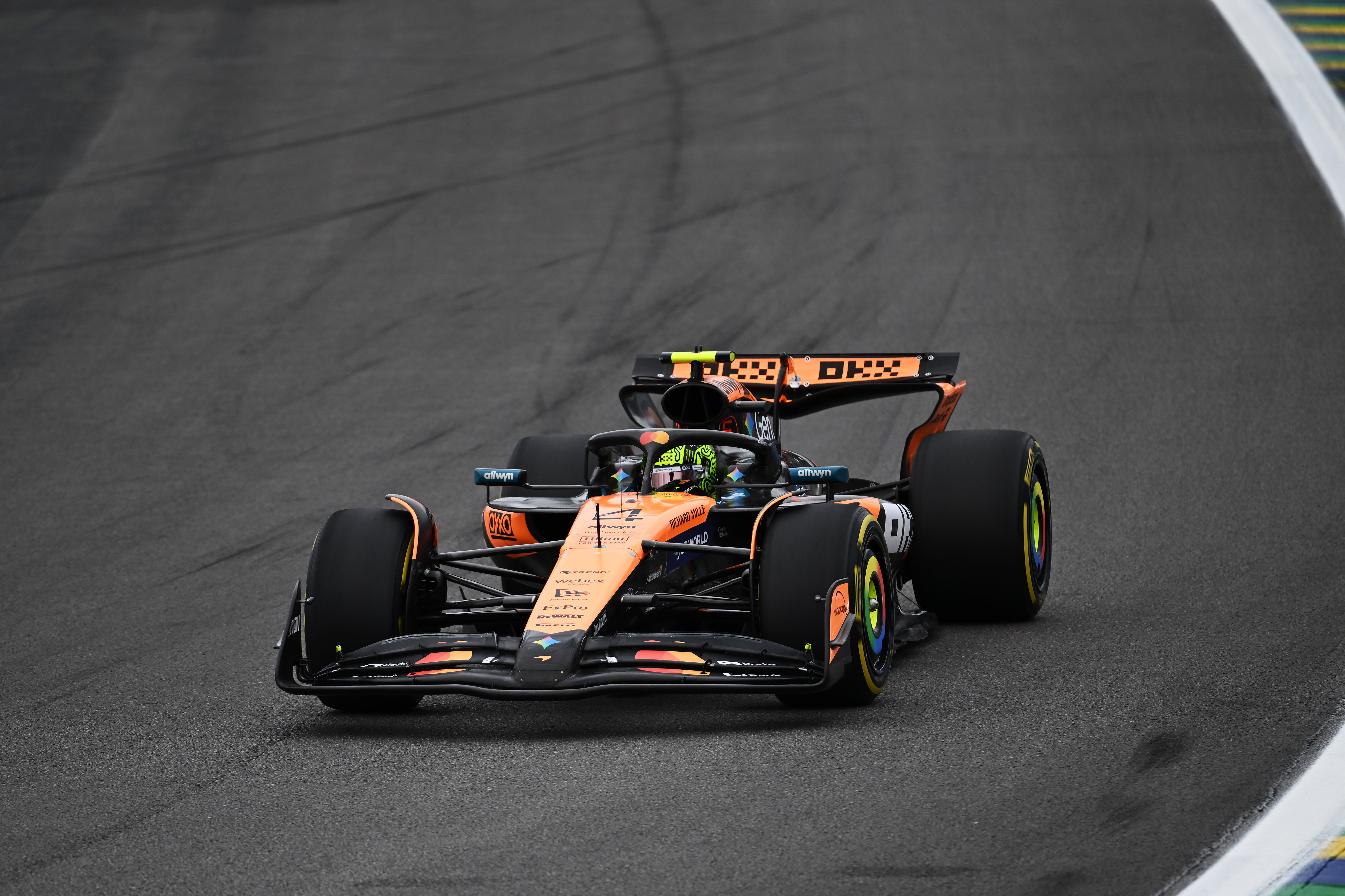 Norris sprint Brazil