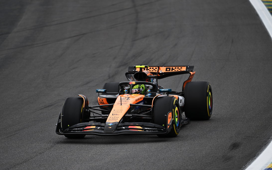 Norris sprint Brazil