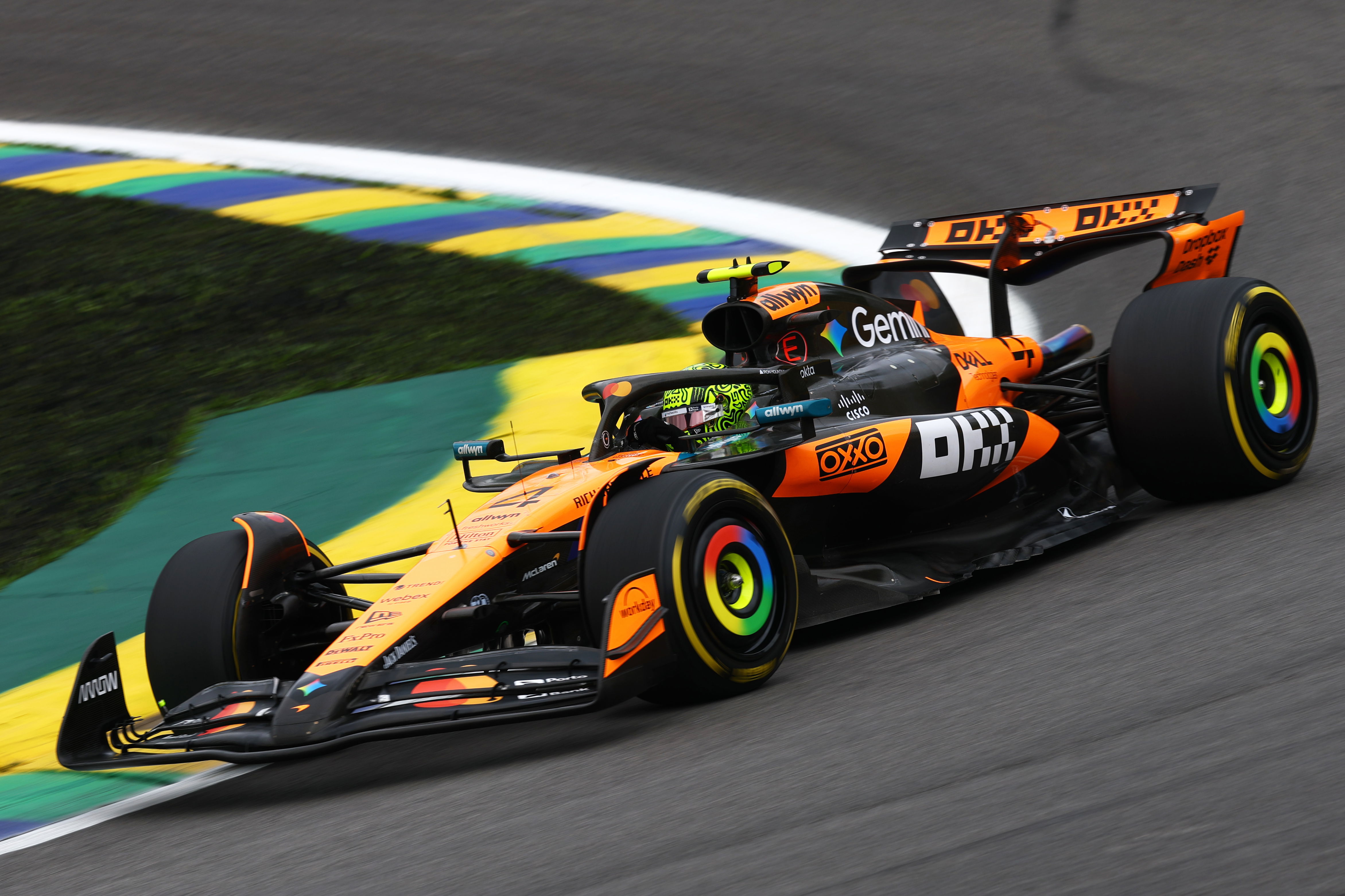Norris sprint Brazil