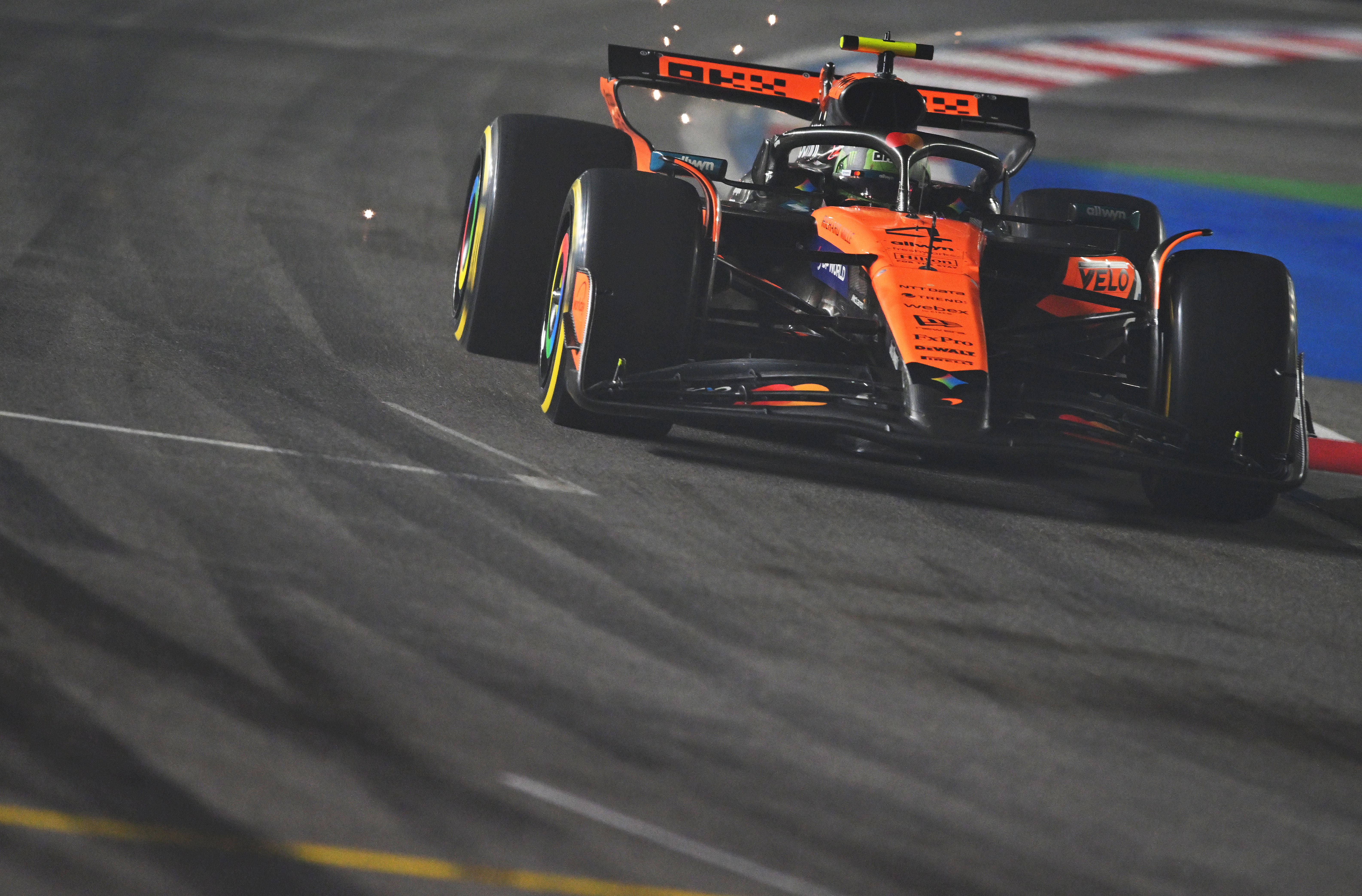 Norris Las Vegas race