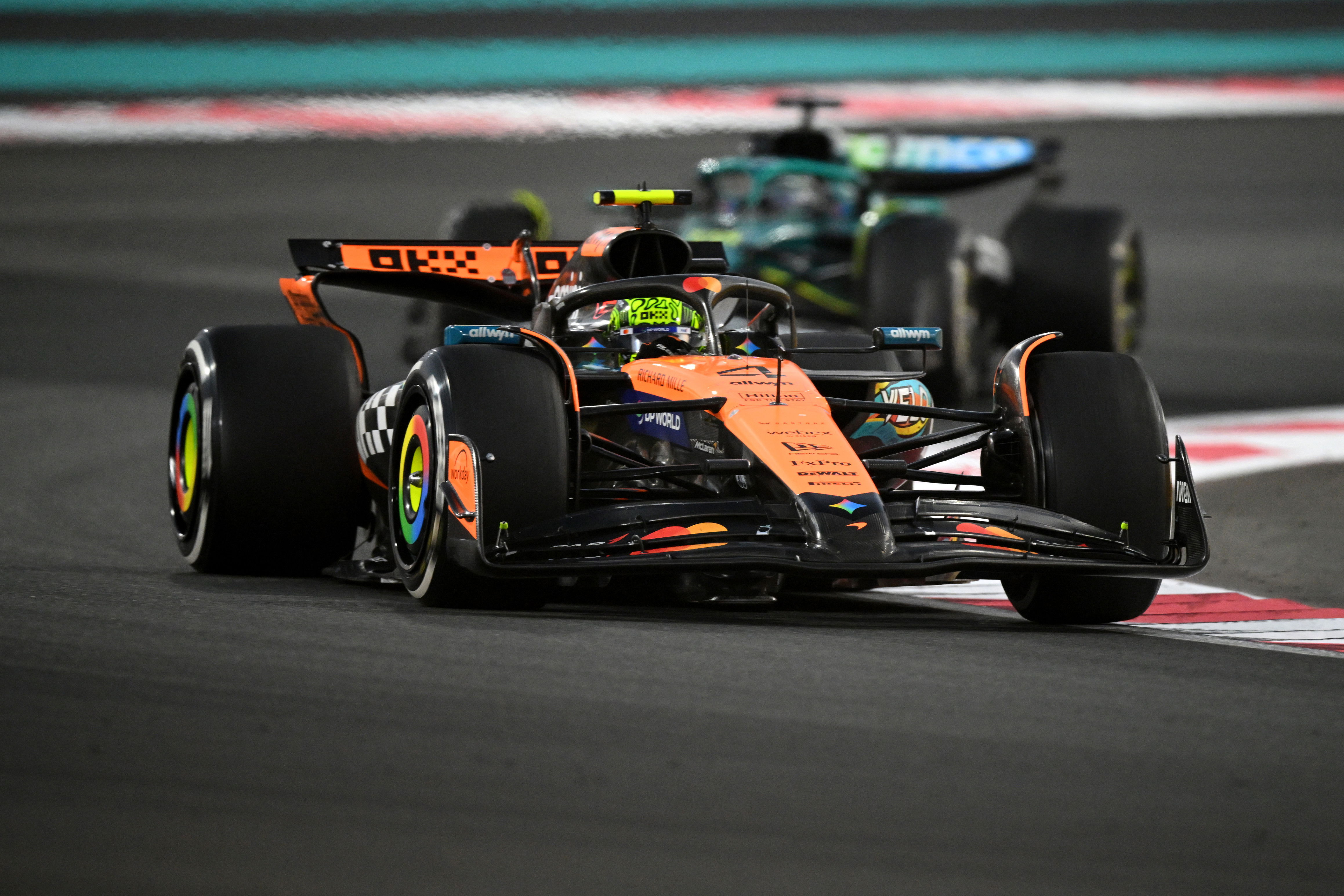 Norris Abu Dhabi race