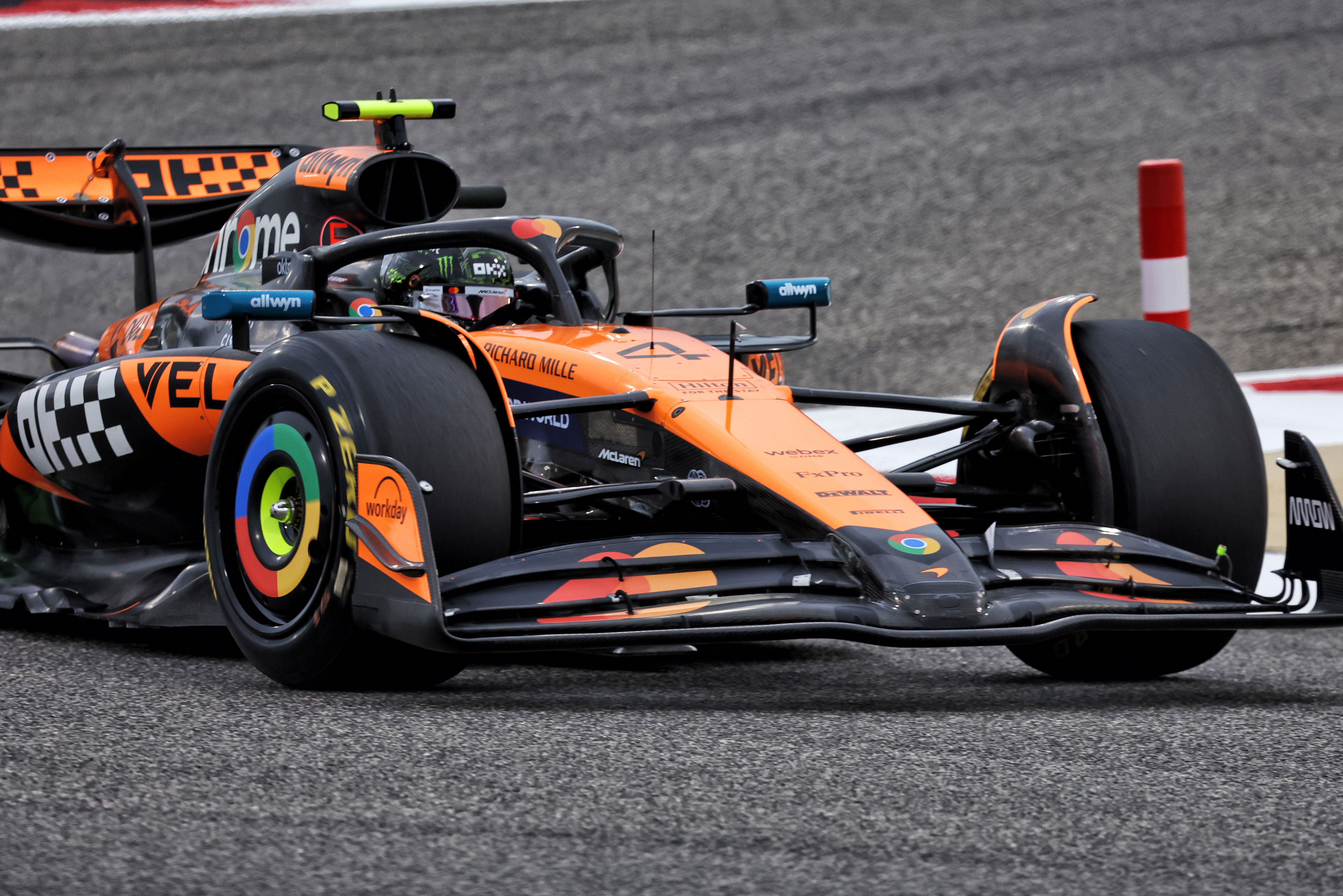 Norris Bahrain test day 2