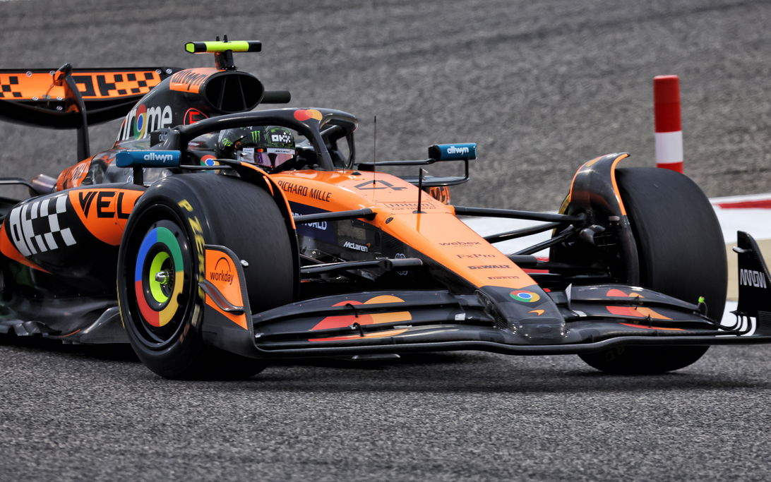 Norris Bahrain test day 2