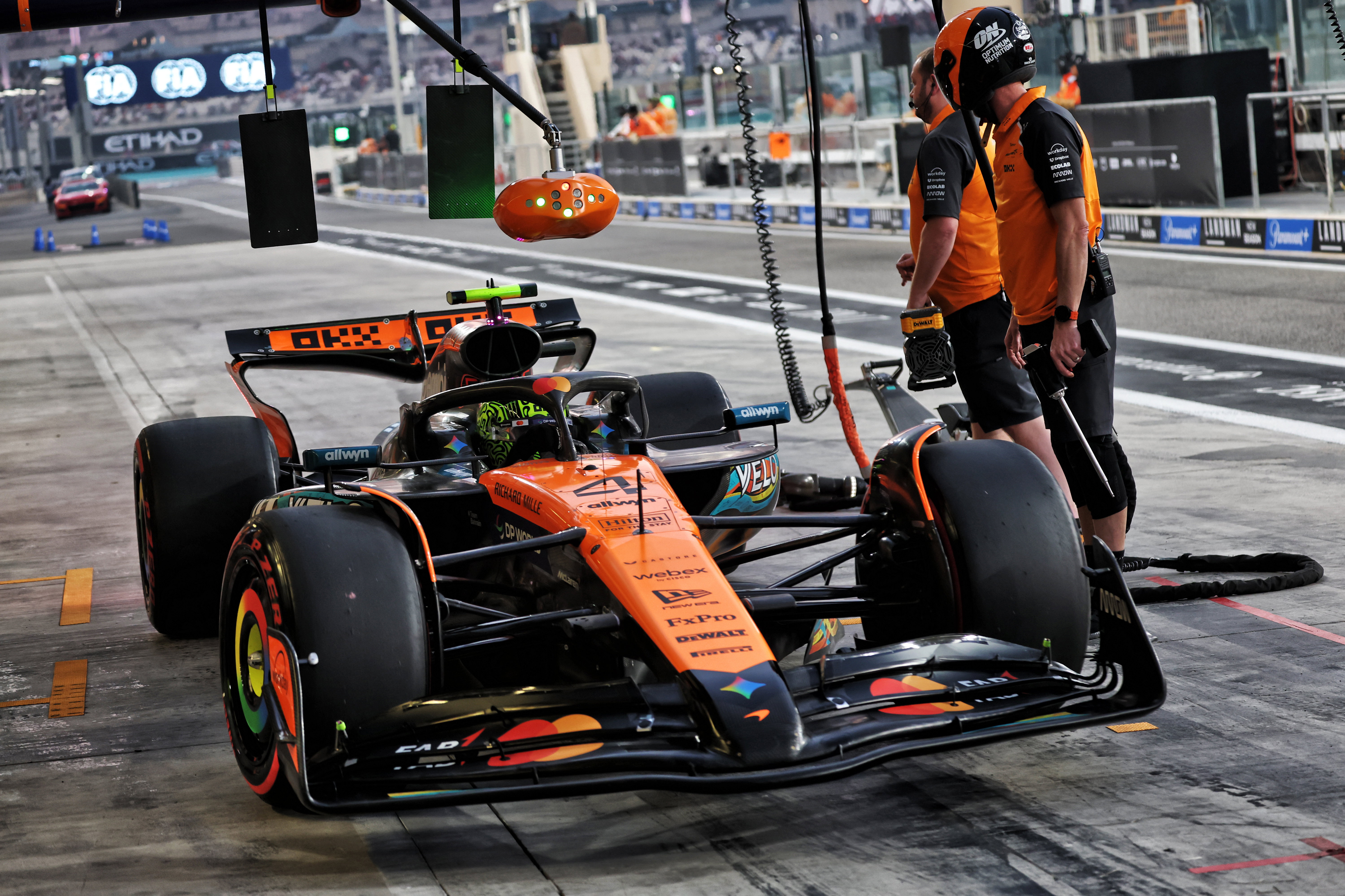 Norris FP2 Abu Dhabi