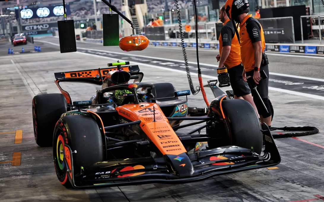 Norris FP2 Abu Dhabi