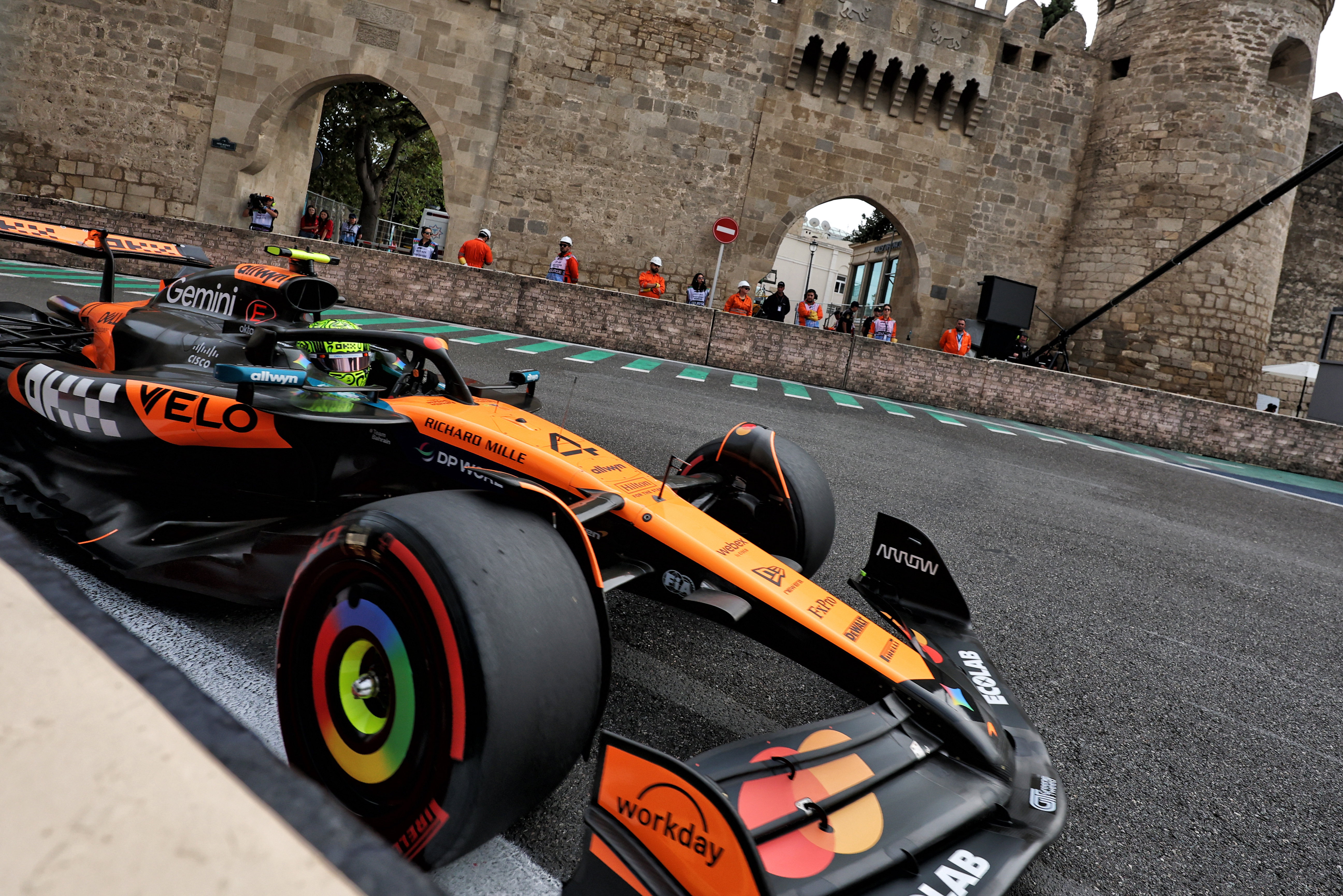 Norris FP2 Baku