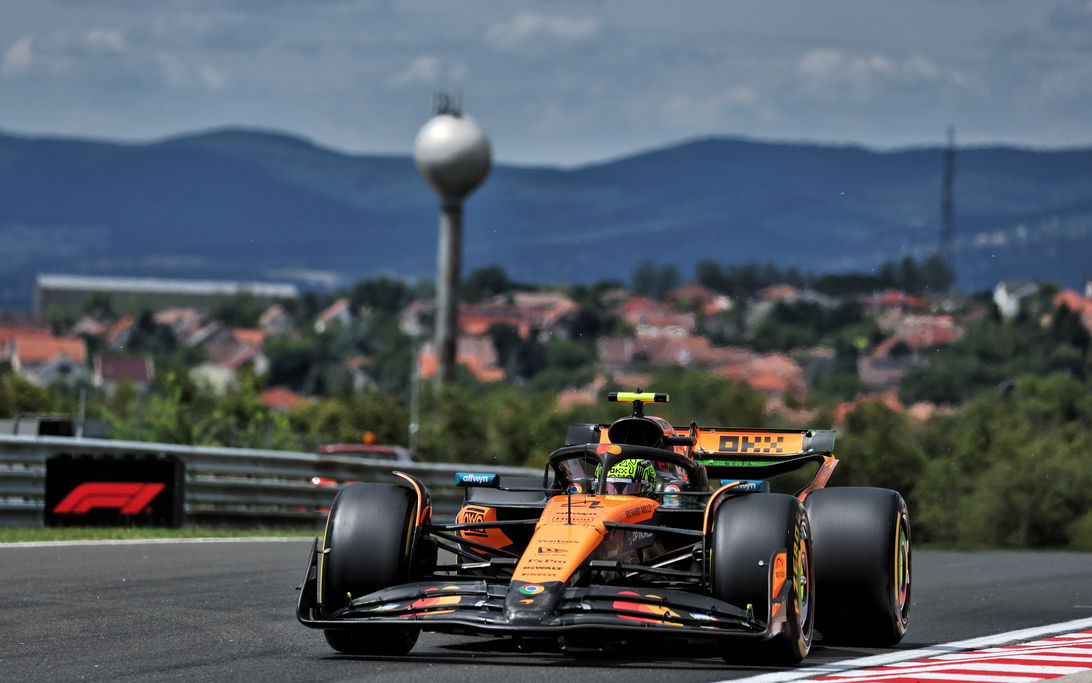 Norris Hungary FP1