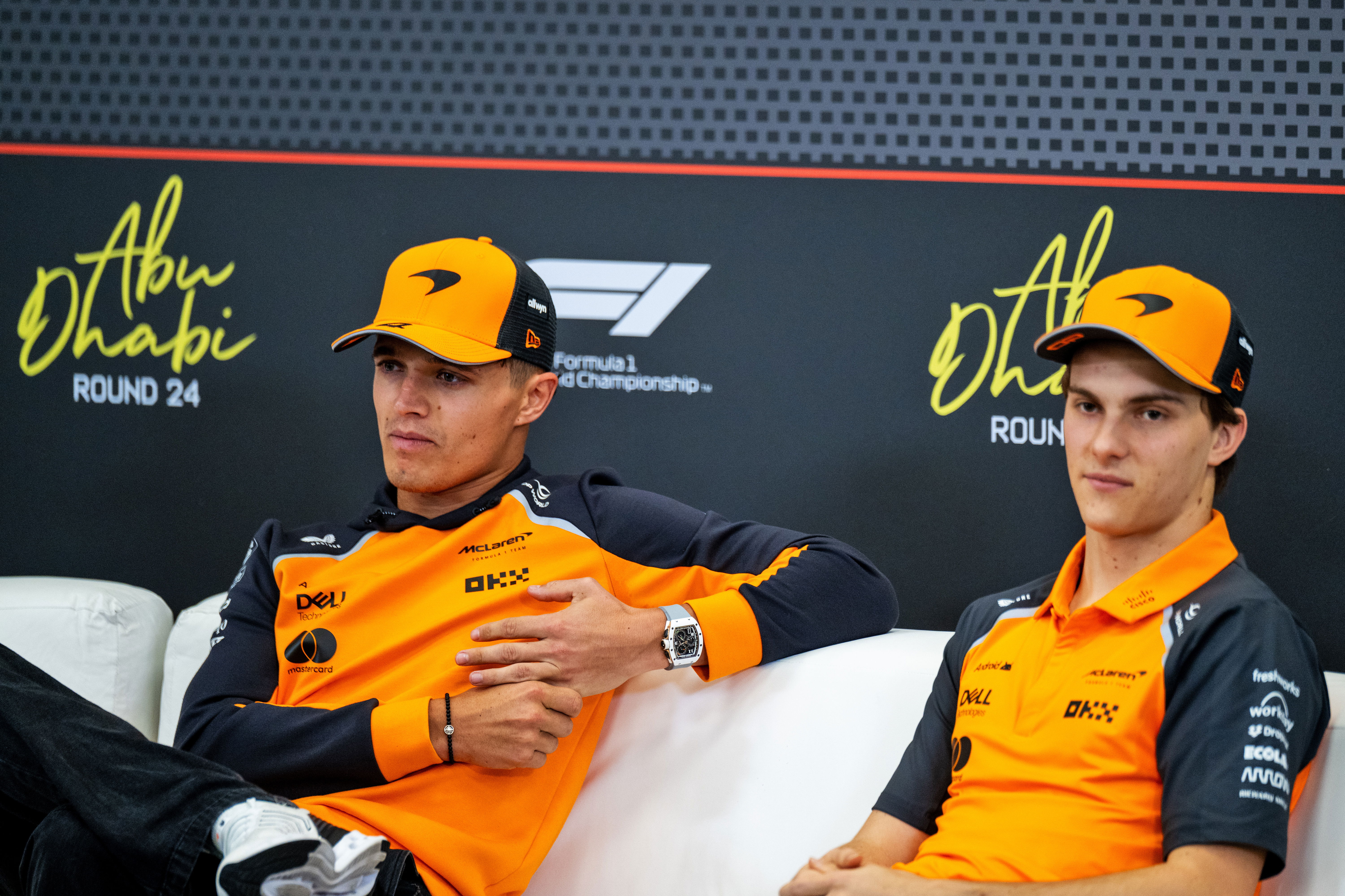 Norris Piastri Abu Dhabi