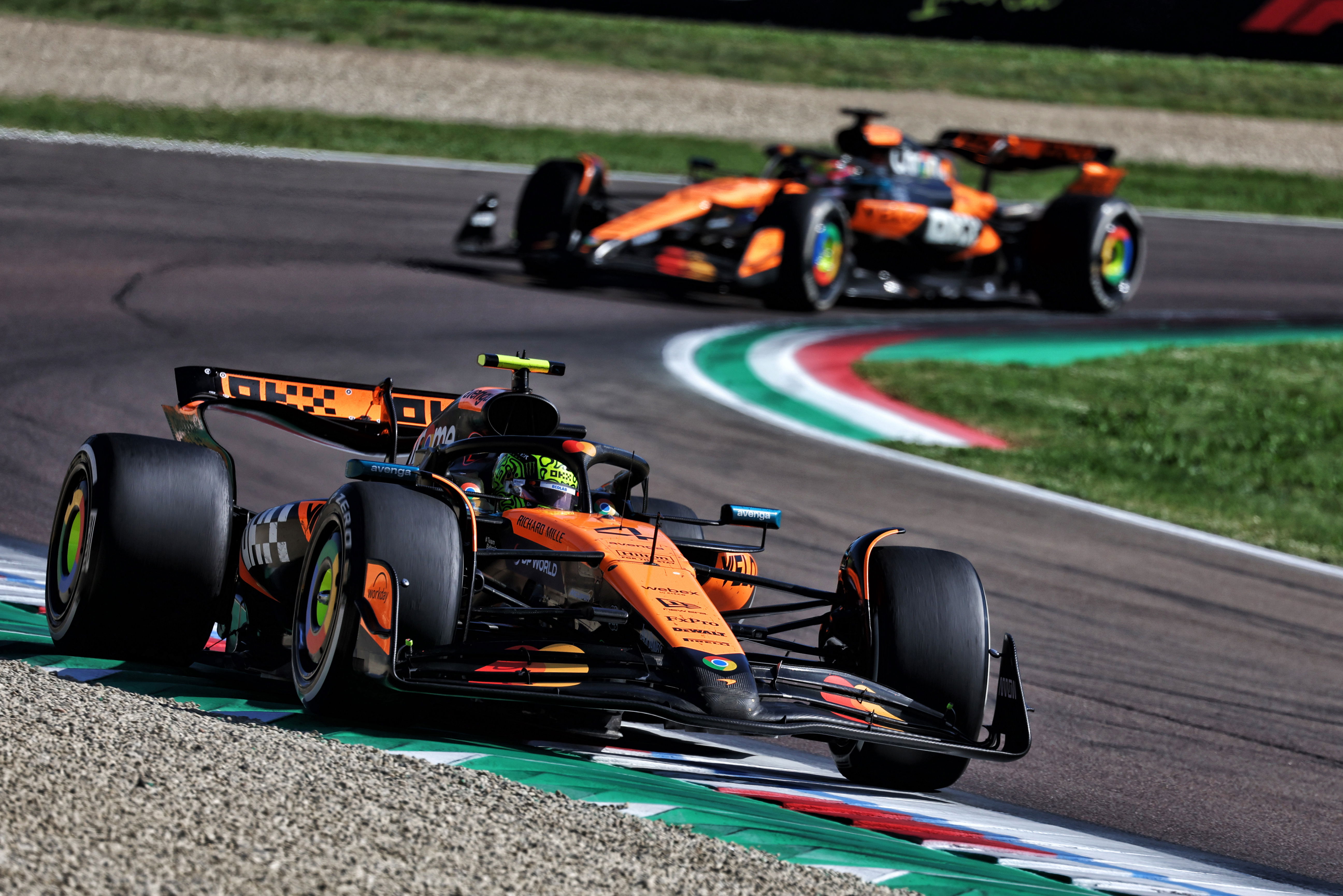 Norris Piastri Imola