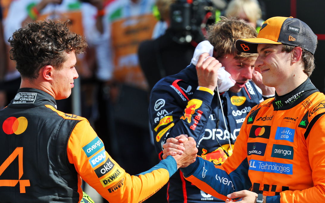 Norris Piastri Race Monza