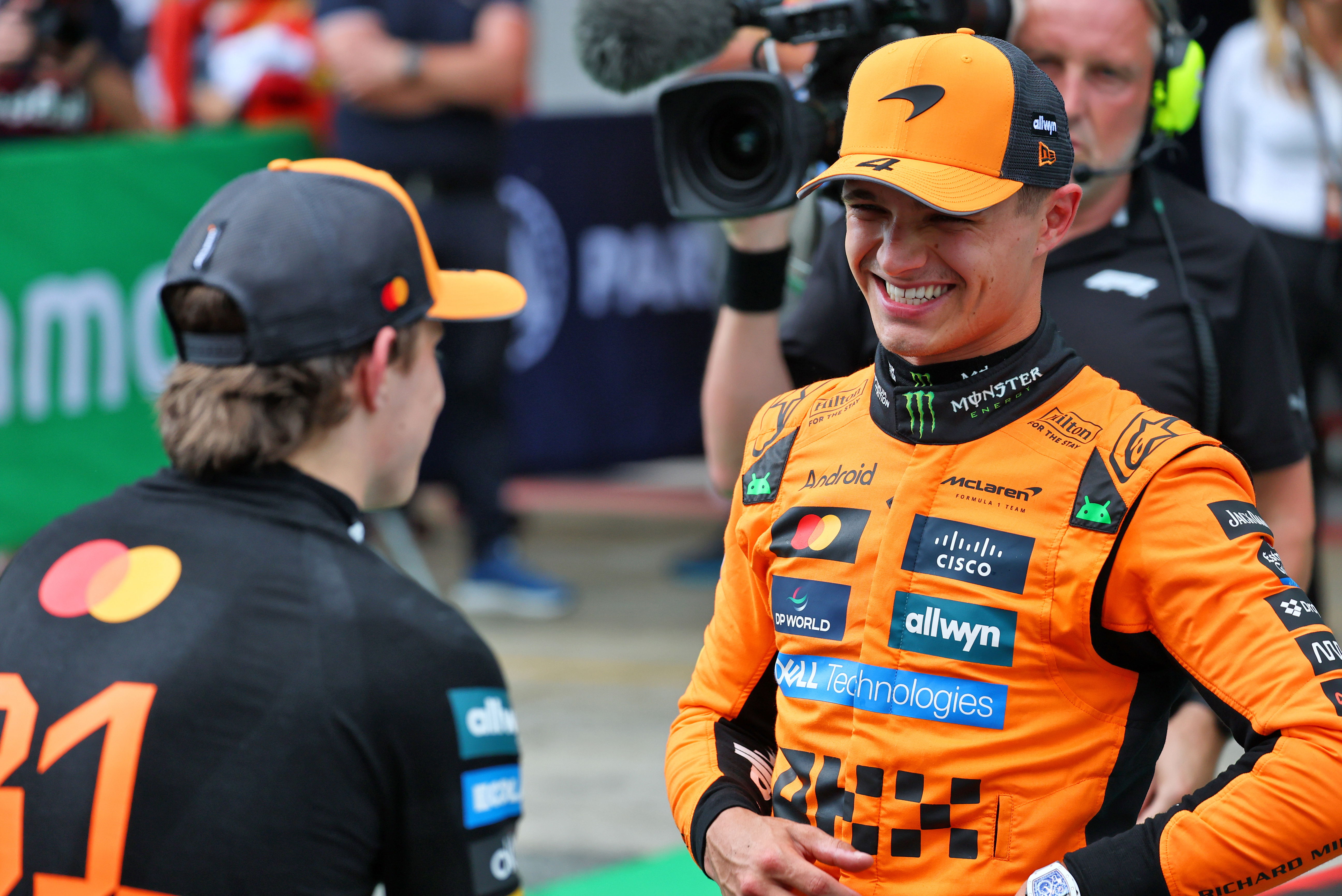 Norris Piastri Spain