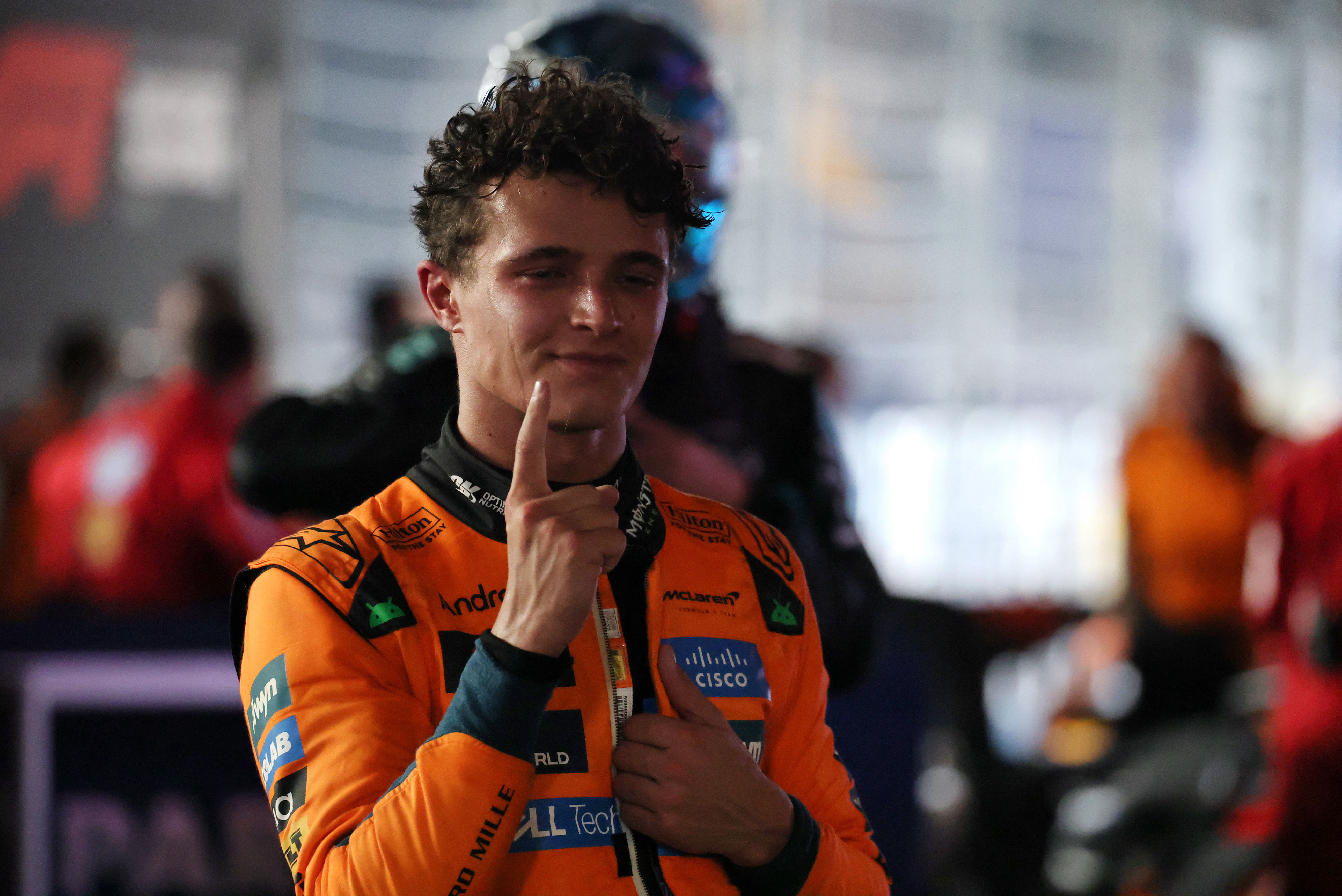 Norris Post race Sin