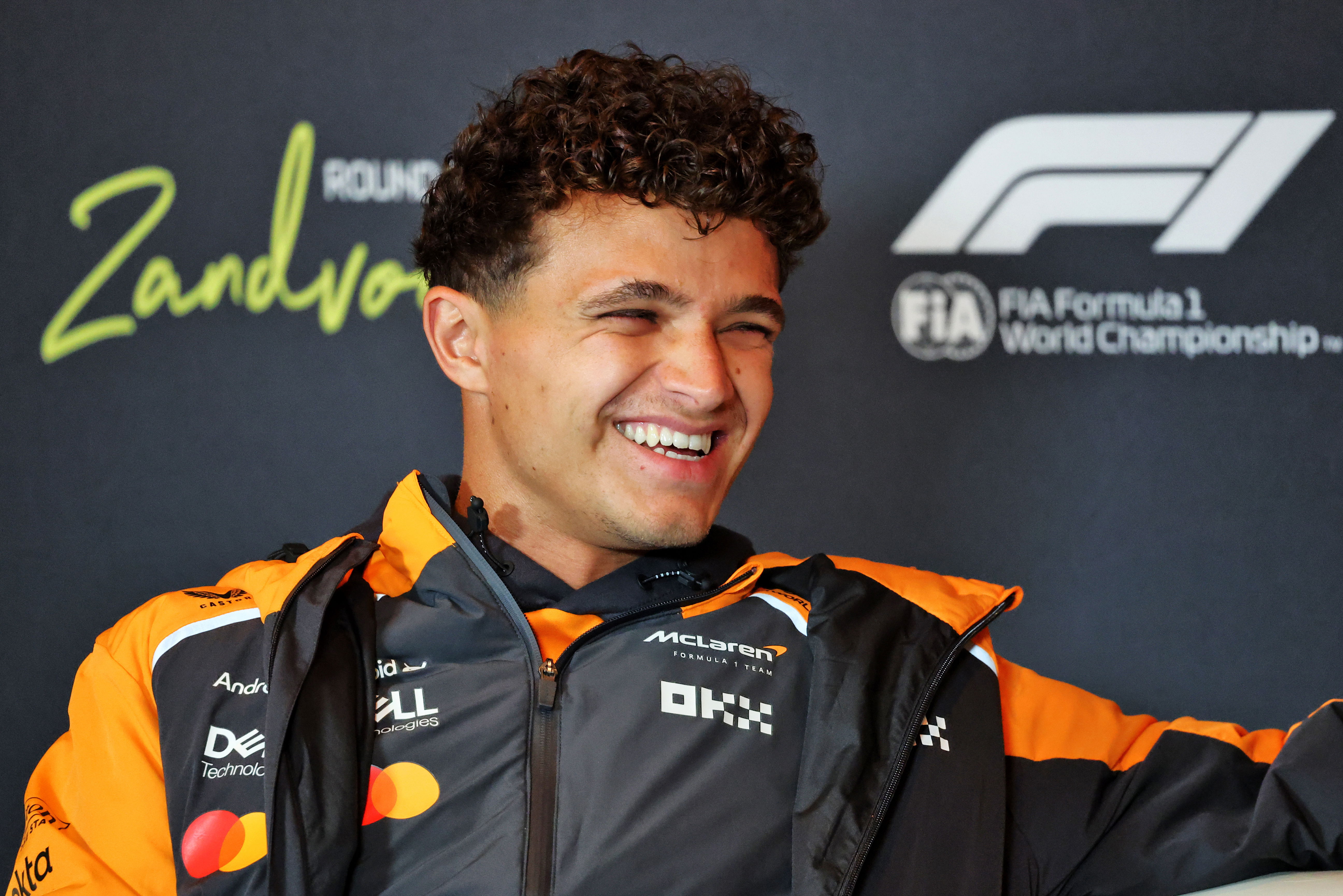 Norris Presser Thursday Zandvoort