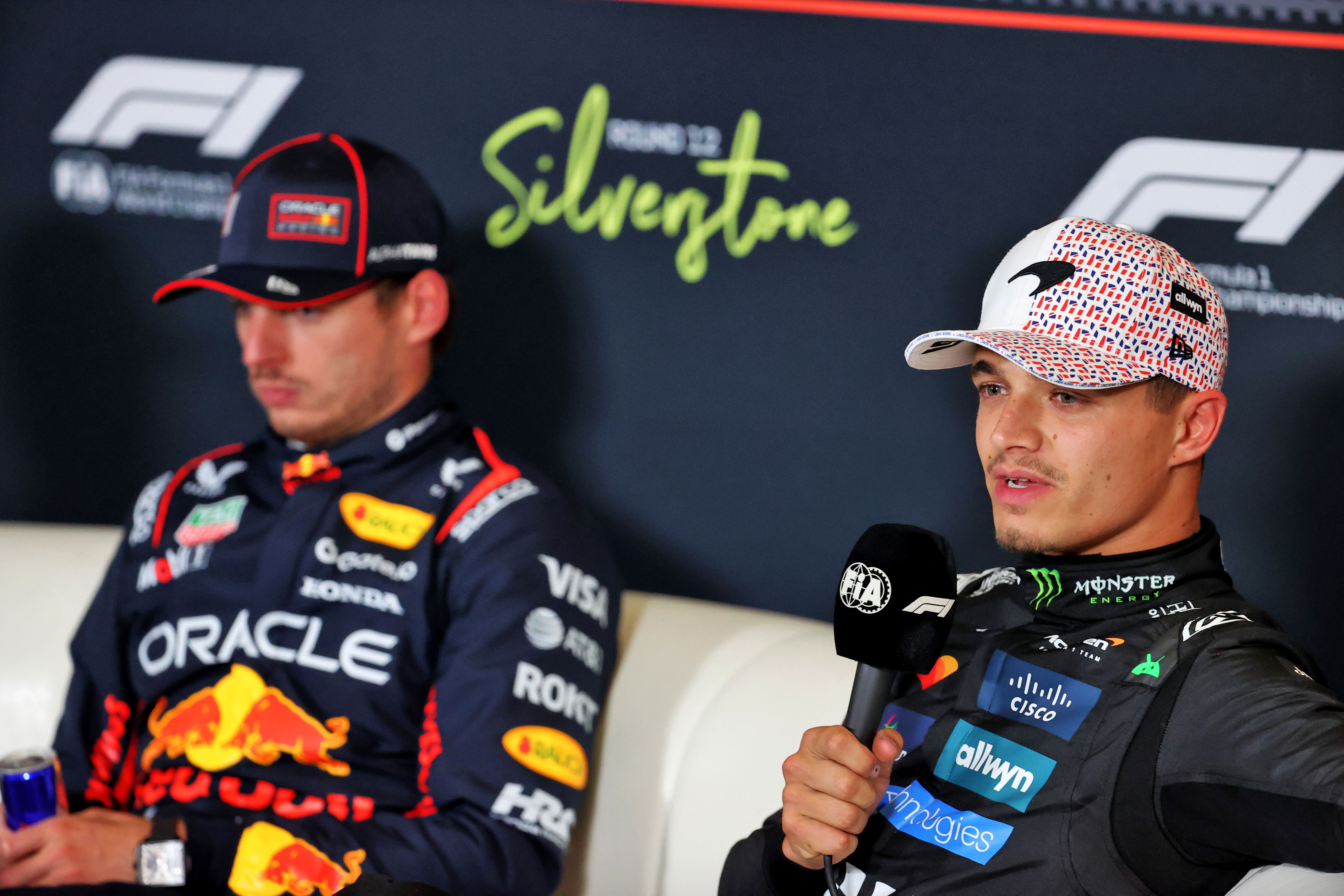 Norris Verstappen Silverstone