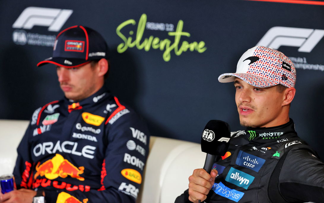 Norris Verstappen Silverstone