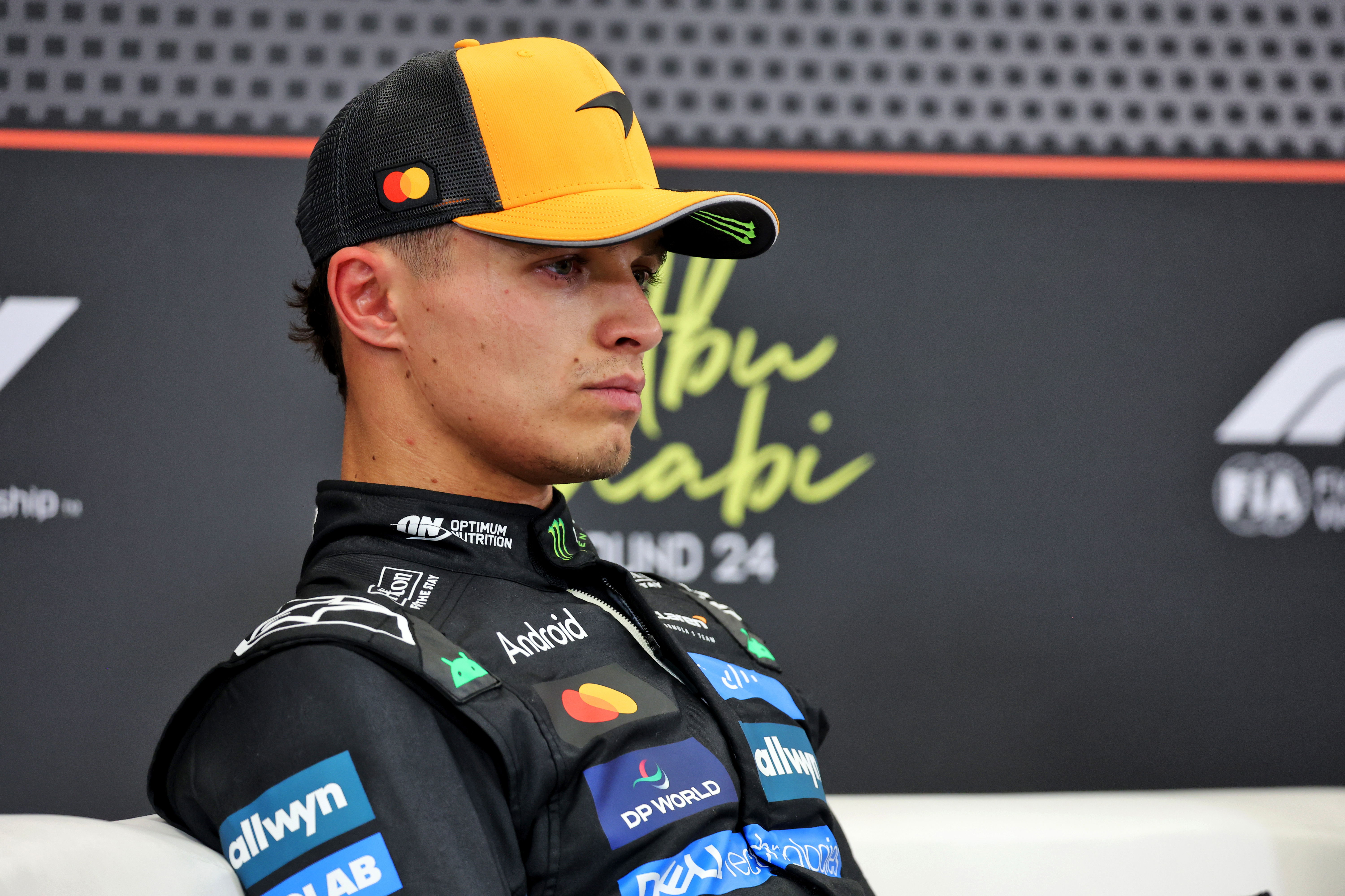 Norris presser Q Abu Dhabi